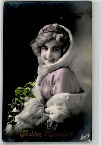 1916 Neujahr Verlag Mesange Nr. 158 AK