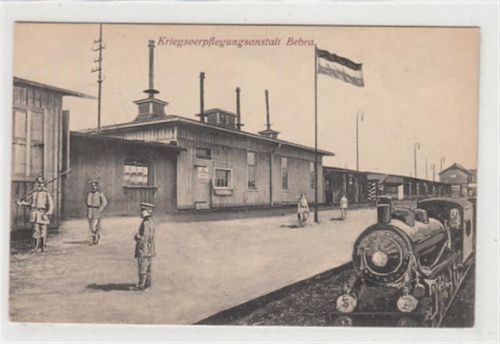 Bebra Bebra, Künstlerkarte. Kriegsverpflegungsanstalt. Feldpost, Stempel von 1917. Gute Erhaltung.