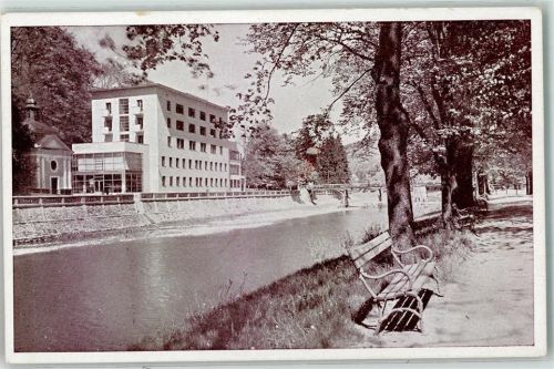 Lazne Teplice nad Becvou Bank Brücke
