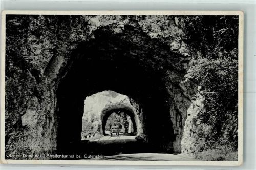Gutenstein Oberes Donautal Straßentunnel Oldtimer