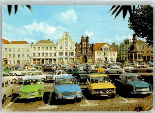 Wismar Markt Autos