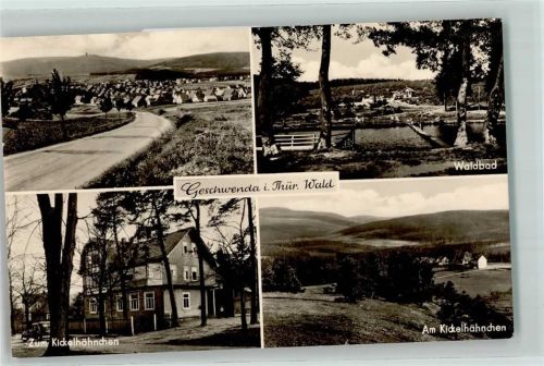 Geschwenda Schwimmbad Gasthaus Zum Kickelhähnchen