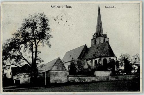 Schleiz Bergkirche Stempel WK II