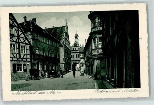 Marktbreit Rathaus Maintor