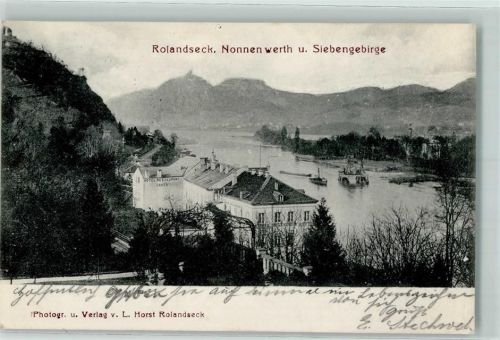Rolandseck Hotel Anker Nonnenwerth Siebengebirge Rhein