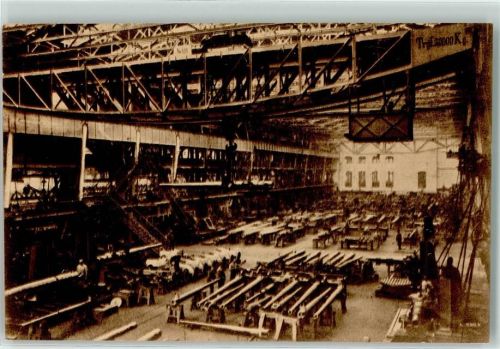 W4300 Essen , Ruhr Kanonenwerkstatt Industrie Beruf AK Krupp 1920