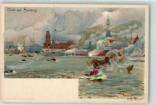 Hamburg 1898 Hamburg Velten Verlag 177 AK