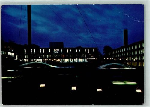 Saarbrücken Saarländischer Rundfunk Funkhaus Halber Nachtaufnahme Radio