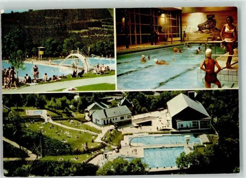 Traben-Trarbach Schwimmbad Wasserrutsche Hallenbad