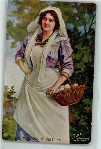 Miss Maud Jeffries Actress AK Theaterschauspieler