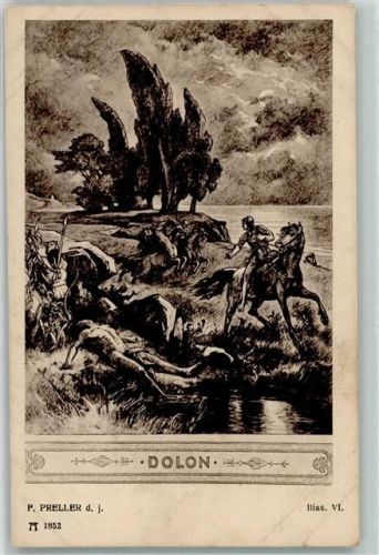 sign. P. Preller Dolon Verlag Ackermann Serie 154 AK