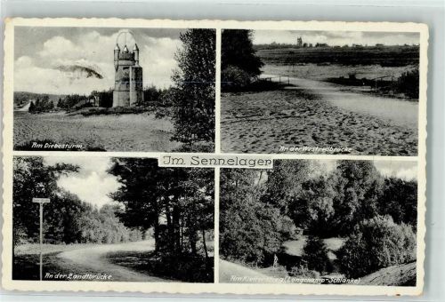 Sennelager am Diebesturm Westrellbrücke Zandtbrücke Kletterstieg Longchamp Schänke