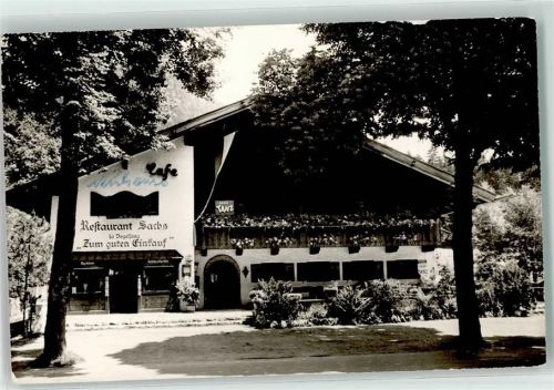 83727 W8162 Neuhaus b Schliersee - Gasthaus Restaurant Sachs zum guten Einkauf