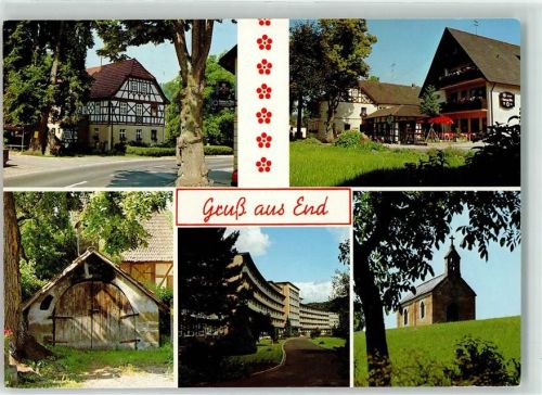 End Gasthaus Schwarzer Adler alter Backofen Sanatorium Lautergrund Dorfkapelle