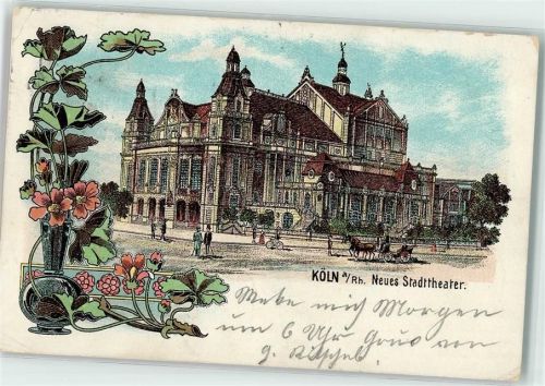 Köln Altstadt-Süd 101 1903 Neues Stadttheater