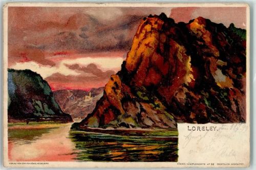 Loreley 1899 Die Loreley
