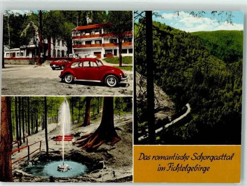 Marktschorgast Schorgasttal VW Käfer Fontäne