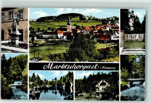 Marktschorgast St. Florianbrunnen Kapelle u. Kriegerdenkmal Schorgasttal Godbergsee Grundmühle