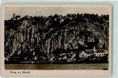 Essing Blick auf Burg Randeck und Neuessing
