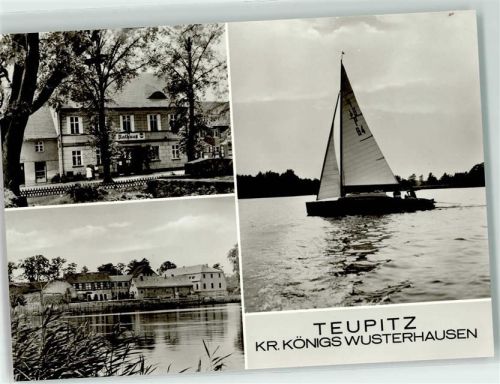 Teupitz Segelboot Rathaus