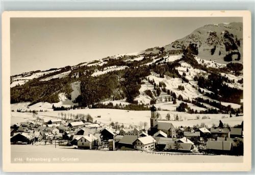 Rettenberg Pfarrkirche St. Stephan Grünten Winter