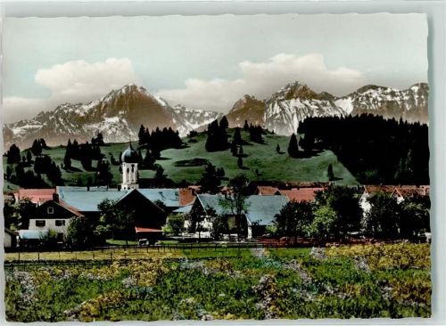 Roßhaupten Pfarrkirche St. Andreas Hochgebirge
