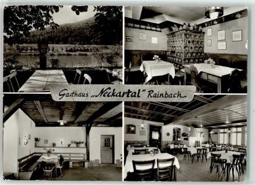Neckargemünd Gasthaus Waibels Neckartal Kachelofen OT Rainbach