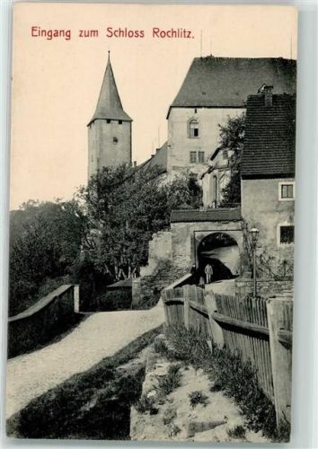 09306 O9290 Rochlitz 1918 - Eingang zum Schloss