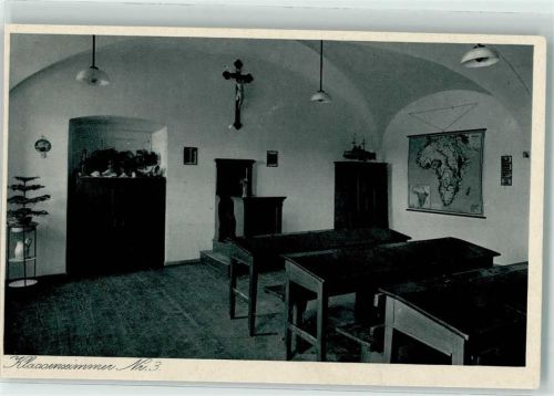 Wettenhausen Unterrichts- u. Erziehungsanstalt der Dominikanerinnen Klassenzimmer Nr. 3