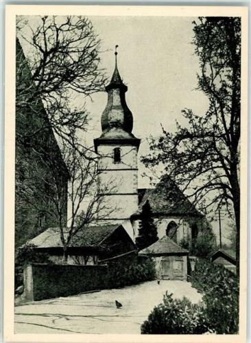 Rugendorf Blick auf Kirche von Osten