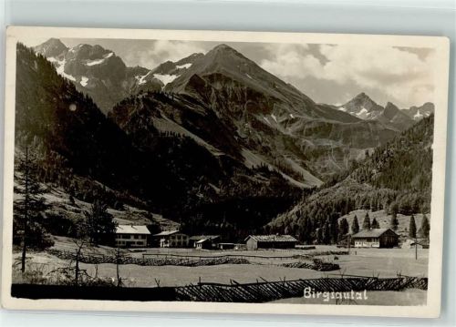 87561 W8980 Birgsau Foto AK Birgsautal