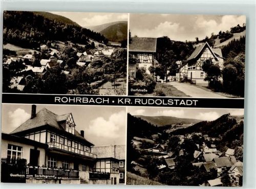 Rohrbach Dorfstraße Gasthaus zum Sorbitzgrund