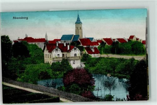 93326 W8423 Abensberg , Hallertau - kath. Stadtpfarrkirche St. Barbara