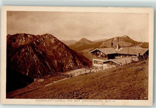 Hirschberghaus Unterkunftshaus Aussichtsterrasse