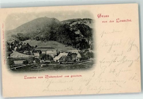 Waltersdorf 1902 Lausche