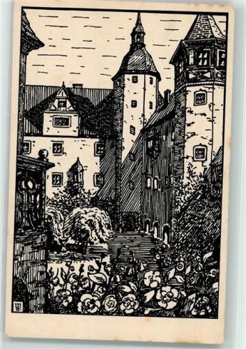 Lauenstein Innerer Burghof