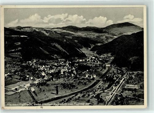 79650 W7860 Raitbach im Wiesental - Fliegeraufnahme