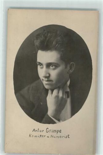 Artur Grimpe Komiker Humorist Theaterschauspieler Foto AK