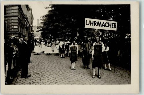 Wien Gewerbefestzug 1929 Uhrmacher
