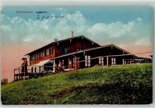 Neureuthaus 1918 Hüttenstempel