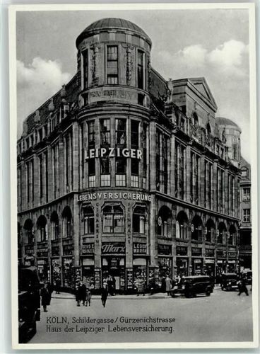 Köln Altstadt-Nord 103 Haus der Leipziger Lebensversicherung Schildergasse Gürzenichstraße