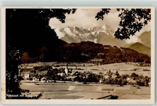 82441 W8115 Ohlstadt - Zugspitze Kirche