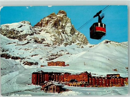 Cervinia Seilbahn Winter Schnee Night Club Sauna Piscina Hotel