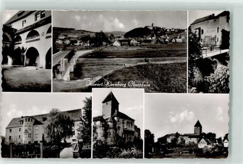 Wernberg Schloss Turm Tor Shell Tankstelle