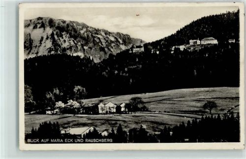 Maria Eck Klosterkirche Rauschberg Stempel Wallfahrtsort