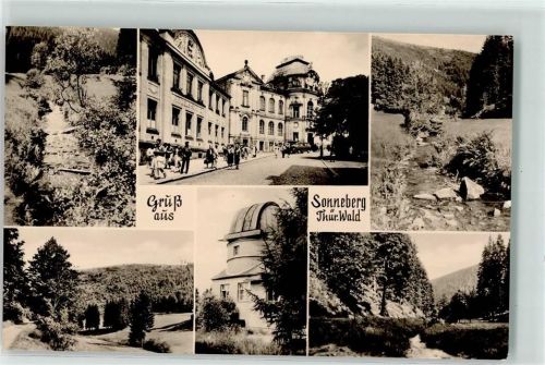 Sonneberg Handels Schule Omnibus Spielzeugmuseum Sternwarte