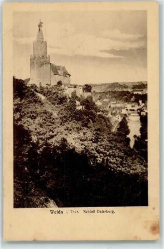 Weida 1918 Schloß Osterburg