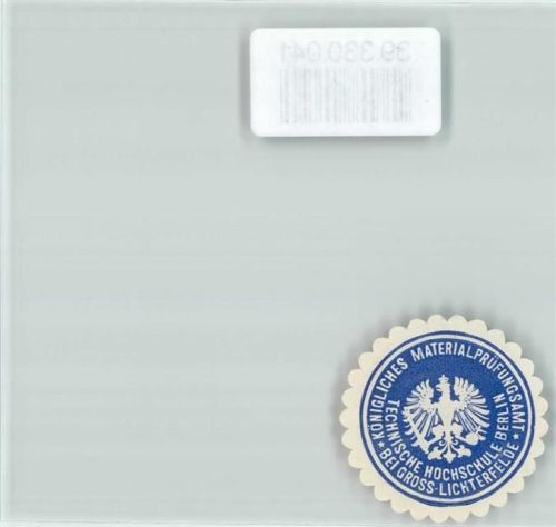 Zehlendorf Königliches Materialprüfungsamt bei Groß-Lichterfelde Technische Hochschule Berlin