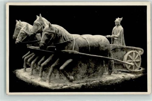 1933 Römerwagen mit Pferd
