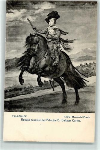 Retrato ecuestre del Principe D. Baltaar Carlos - Reiterporträt